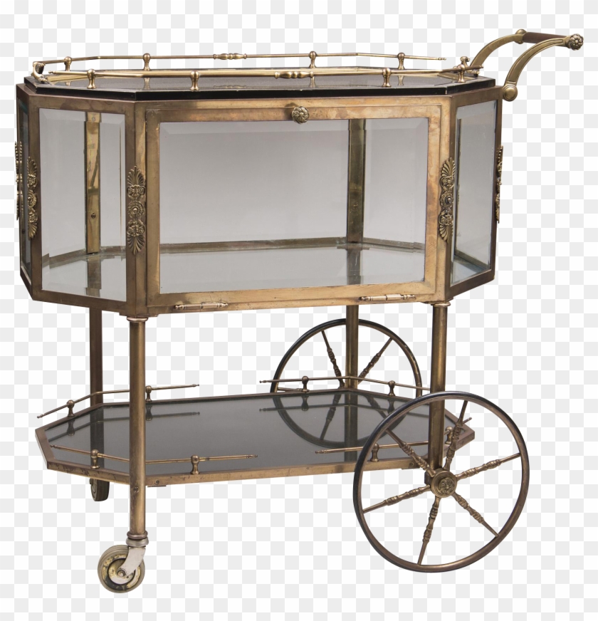 Mid 20th C - Kitchen Cart Clipart #5369505