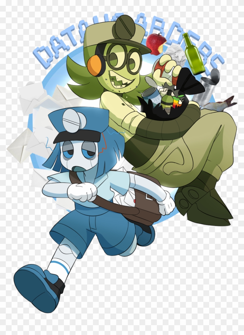 Mac Is A Spam Mailman That's Always Tired And Gigo - Cartoon Clipart