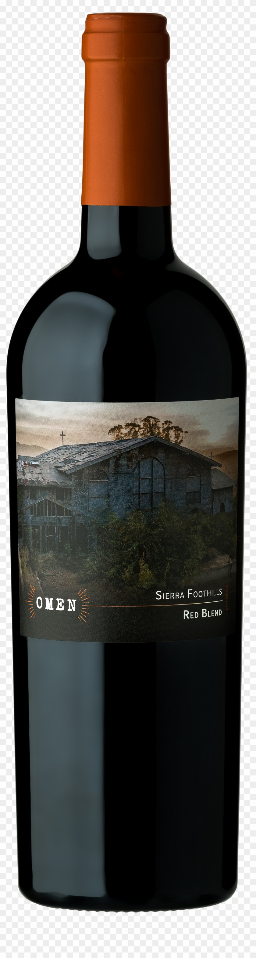 Label - Omen Red Blend 2017 Clipart #5369896