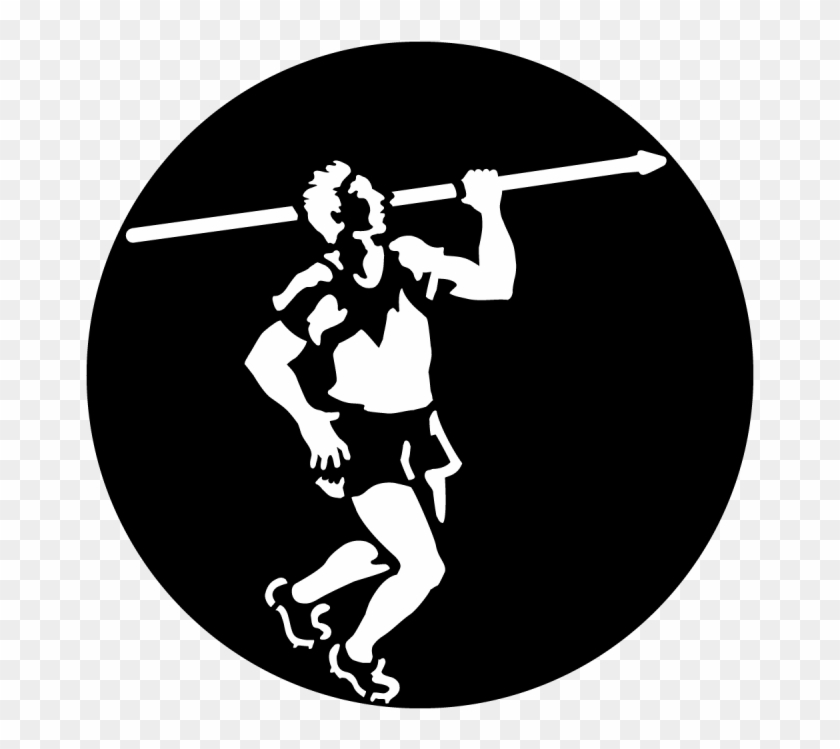 Javelin Thrower - Shot Put Clipart #5369907