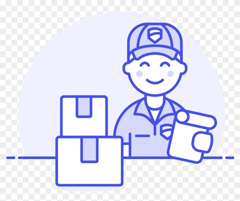 30 Mailman Male Caucasian - Cartoon Clipart #5369910