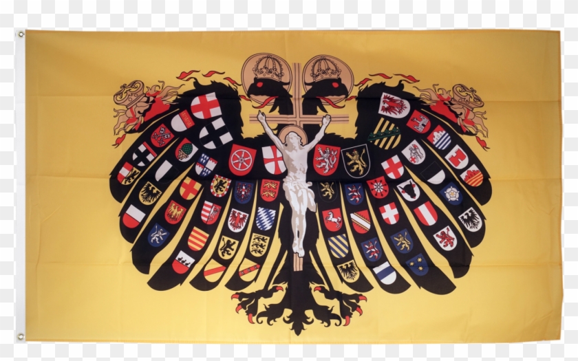 Buy Holy Roman Empire Double Headed Eagle Flags At - Heiliges Römisches Reich Flagge Clipart #5370111