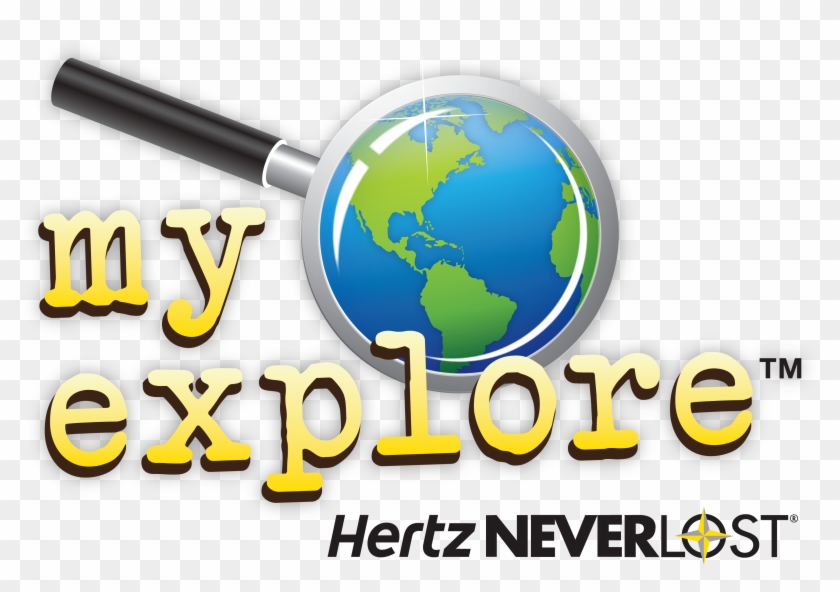 Hertz Never Lost Travel Apps Clipart #5370689