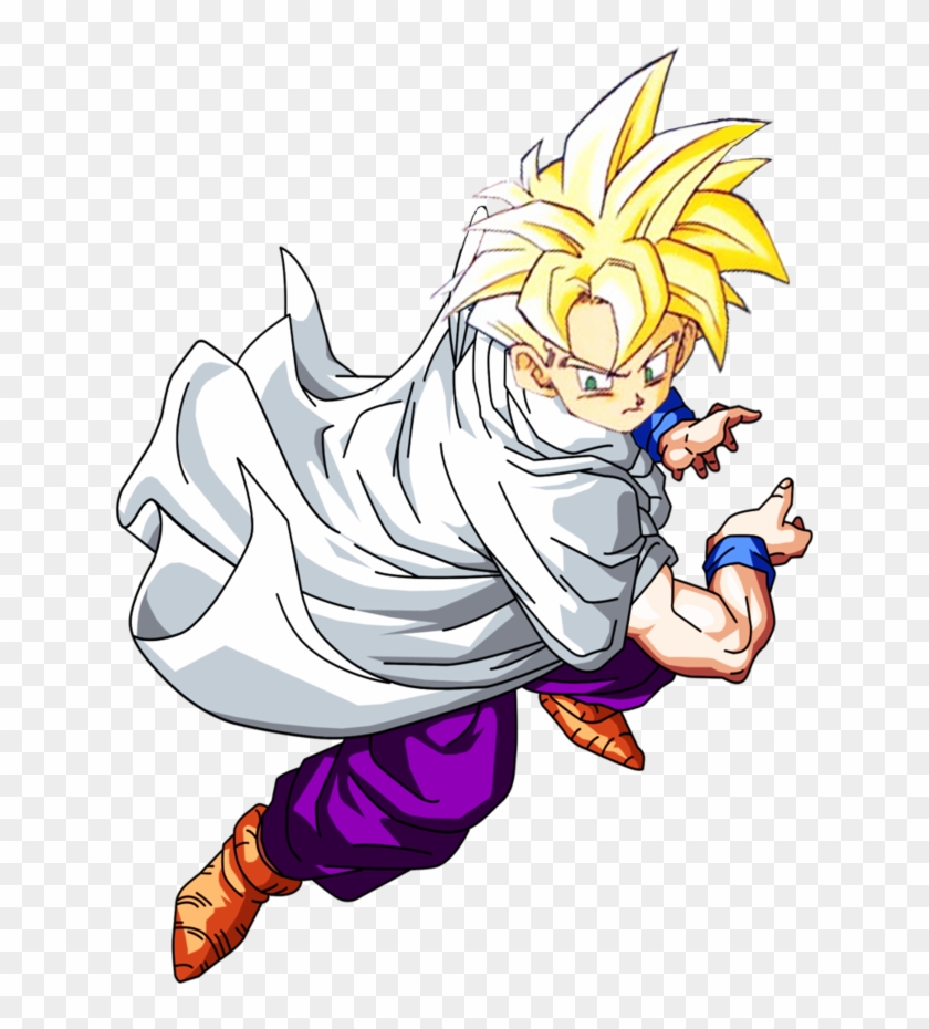 Resultado De Imagem Para Gohan Ssj - Teen Gohan Ssj1 Kamehameha Clipart
