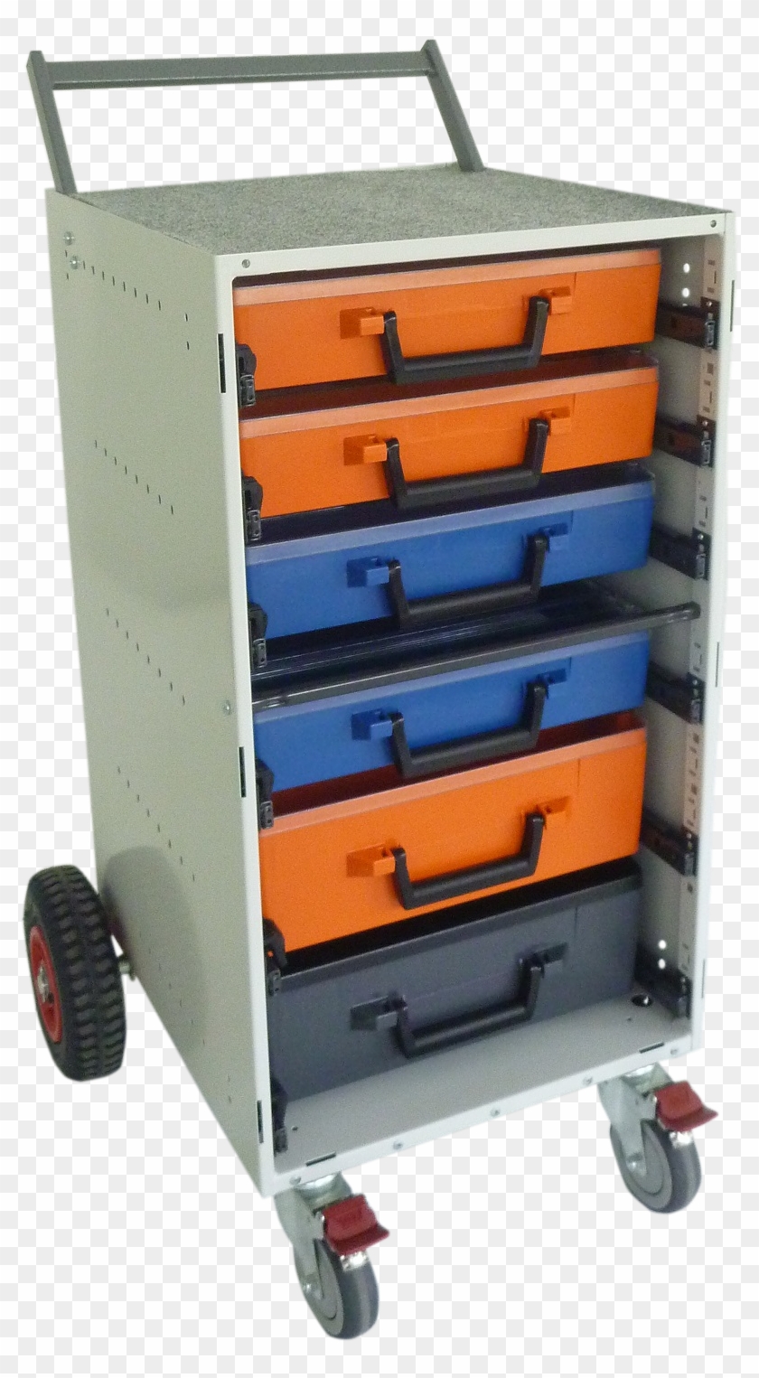 Rc7dc/pn Drawer Cabinet Trolley - Plywood Clipart #5370855