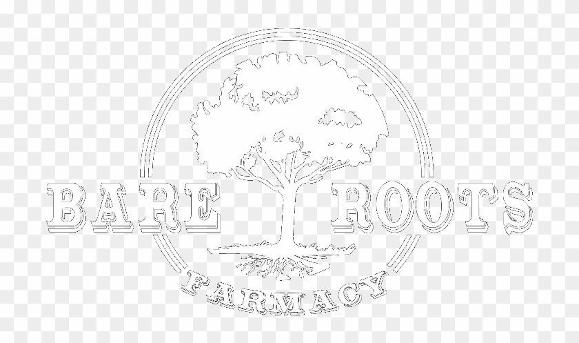 Bare Roots Farmacy - Line Art Clipart #5370892