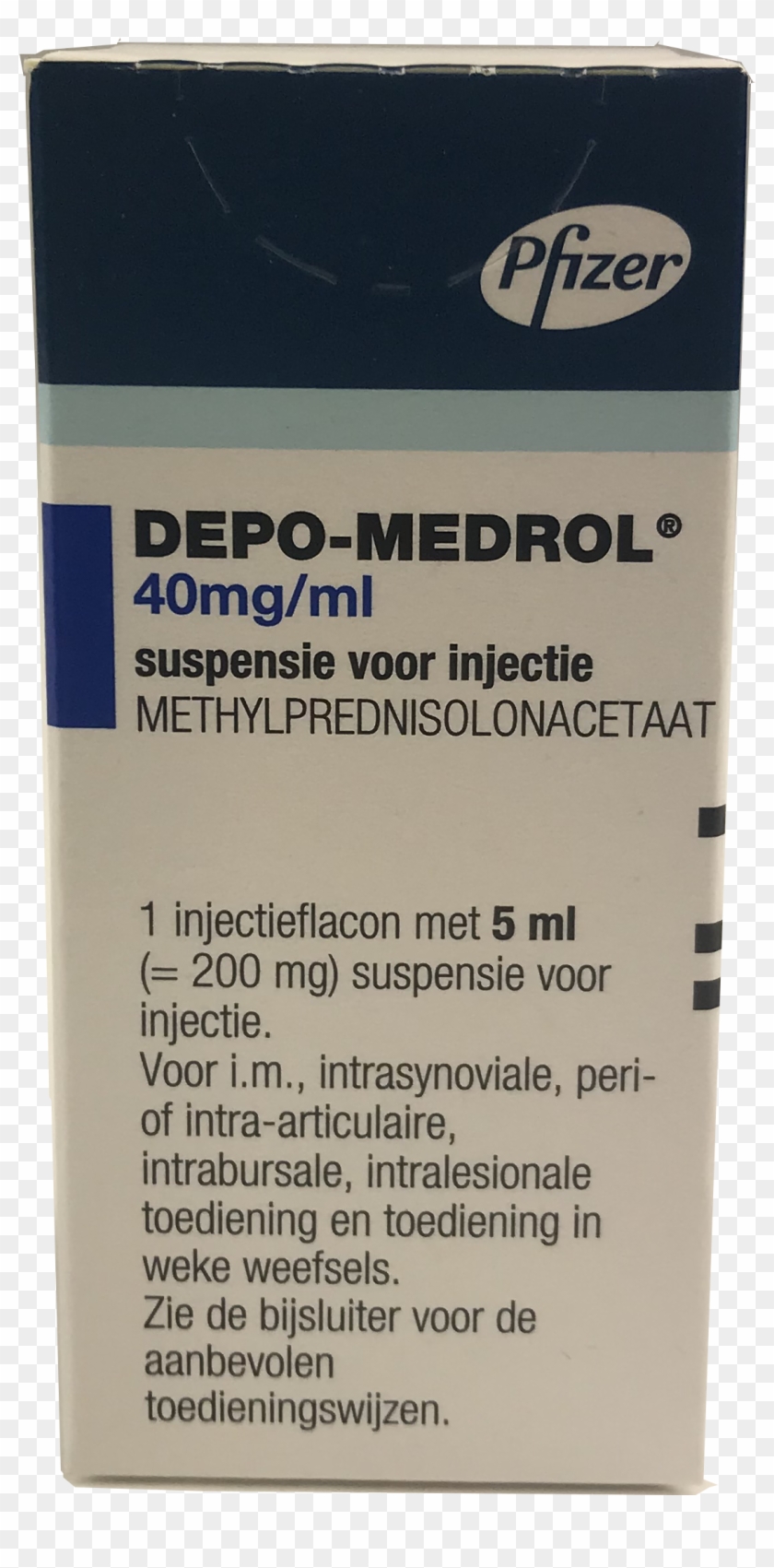 Depo Medrol, 40mg/ml 5ml - Packaging And Labeling Clipart #5371360