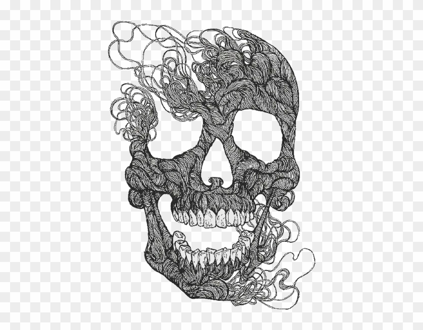 Calavera Png - Drawing Clipart #5372216