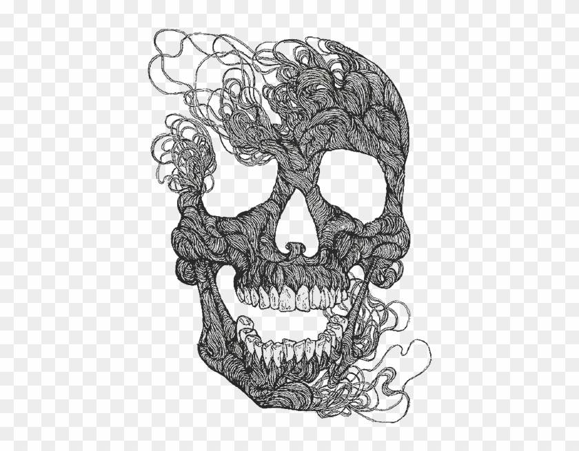 Calavera Png - Drawing Clipart