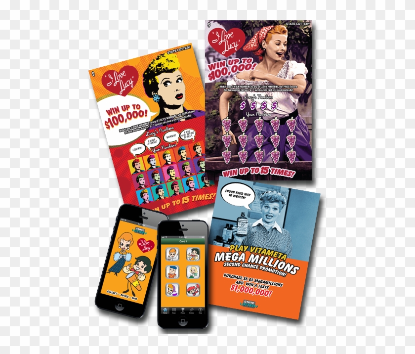 I Love Lucy - Flyer Clipart #5372434