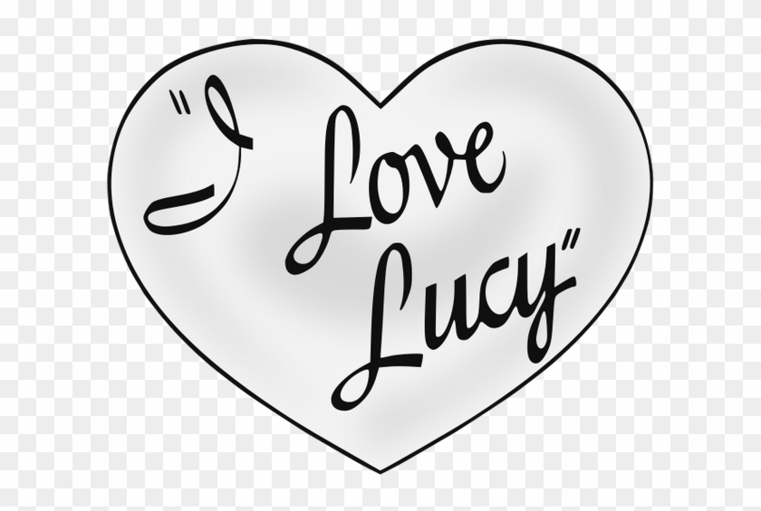 676px-i Love Lucy Title - Love Lucy Logo Png Clipart