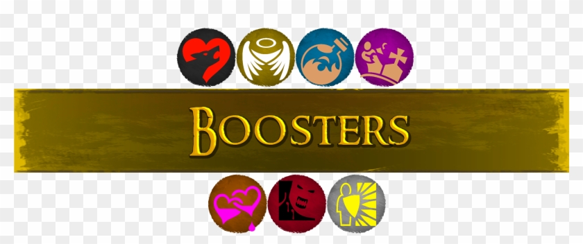 Boosters Give You An Enhancement In Certain Abilities - Circle Clipart