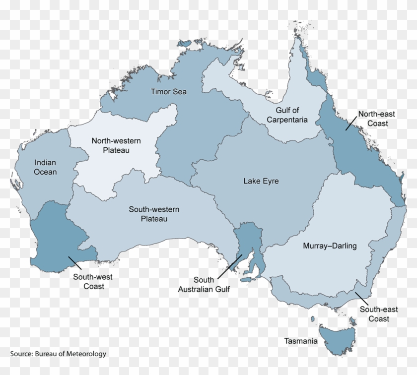 Wat Fig4 1 Lge For Map Of Australia With Rivers - Map Of Australia Clipart