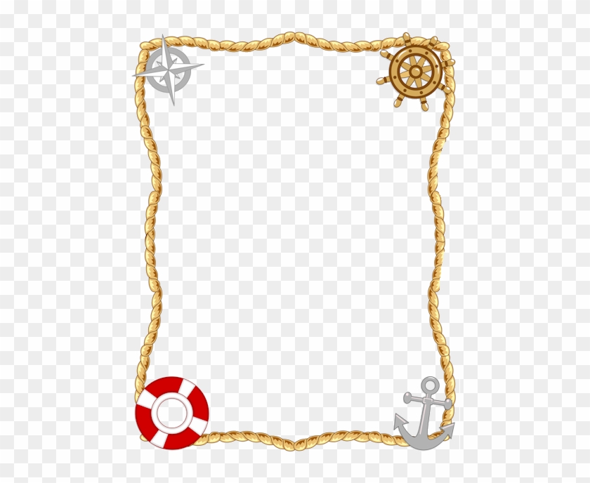 #nautical #frame - Nautical Border Clipart - Png Download #5373049