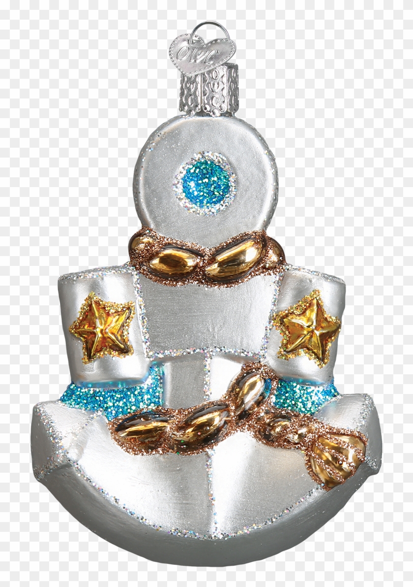 Nautical Anchor Glass Ornament - Locket Clipart #5373413