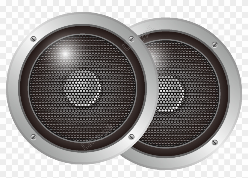 Elemento De Trompeta Negra - Loudspeaker Clipart