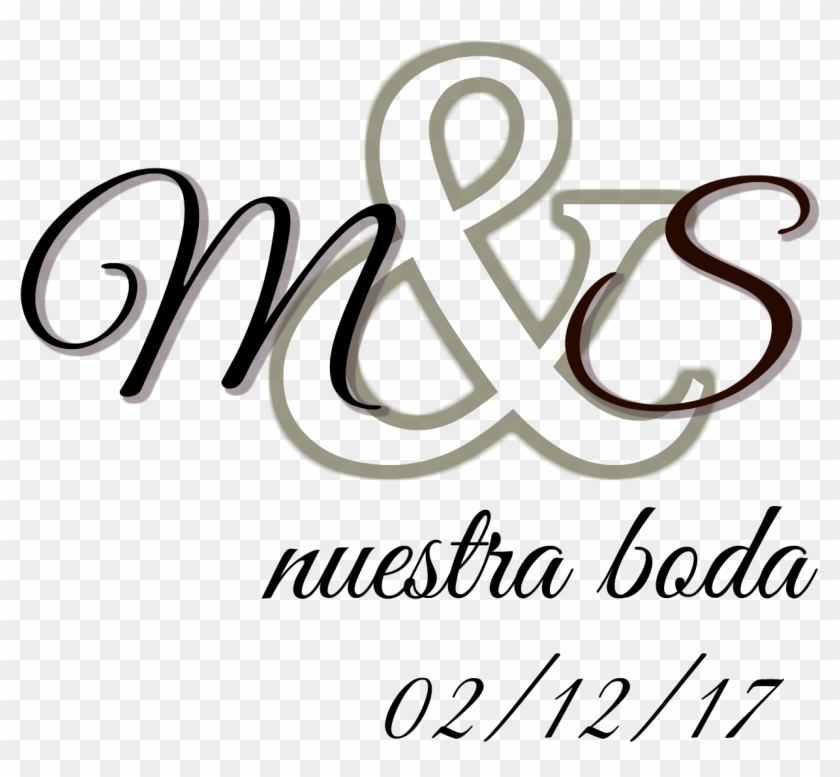 Mili & Seba, Nuestra Boda En Alto Urquiza - Calligraphy Clipart #5373631