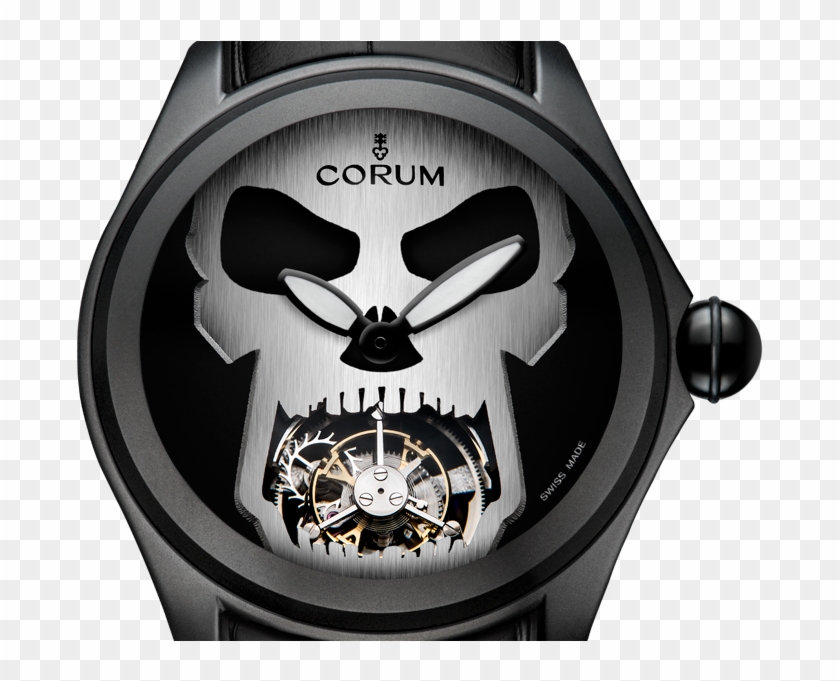 Calaveras Tatuadas, Historias De Piratas, Calacas Fantasmales - Corum Bubble Skull Tourbillon Clipart #5373726