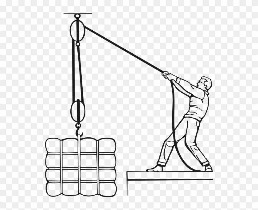 Download - Lever And Pulley Archimedes Clipart #5374014
