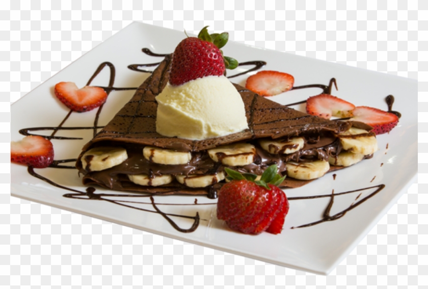 Dark Chocolate Crepe - Chocolate Clipart #5374164