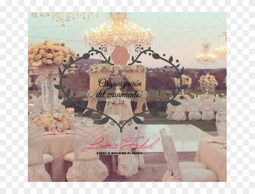 Sigamos Construyendo Las Bases De Nuestra Boda - Gold And White Outdoor Wedding Theme Clipart