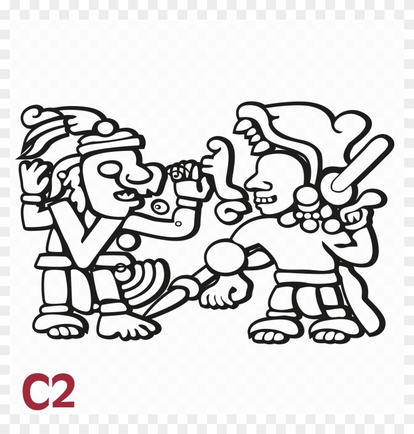 Ornamento Maya C2 - Cartoon Clipart (#5374593) - PikPng