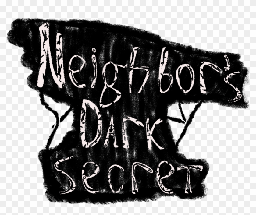 Neighbor's Dark Secret Alpha - Calligraphy Clipart #5375121