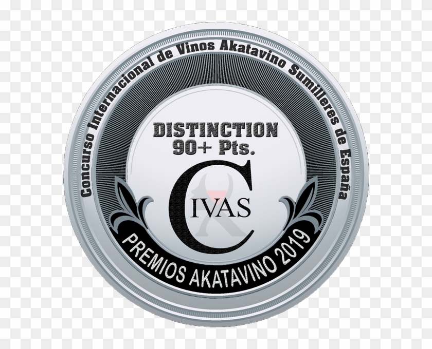 Medalla Civas Distinction 2019 © Akatavino - Circle Clipart #5375711