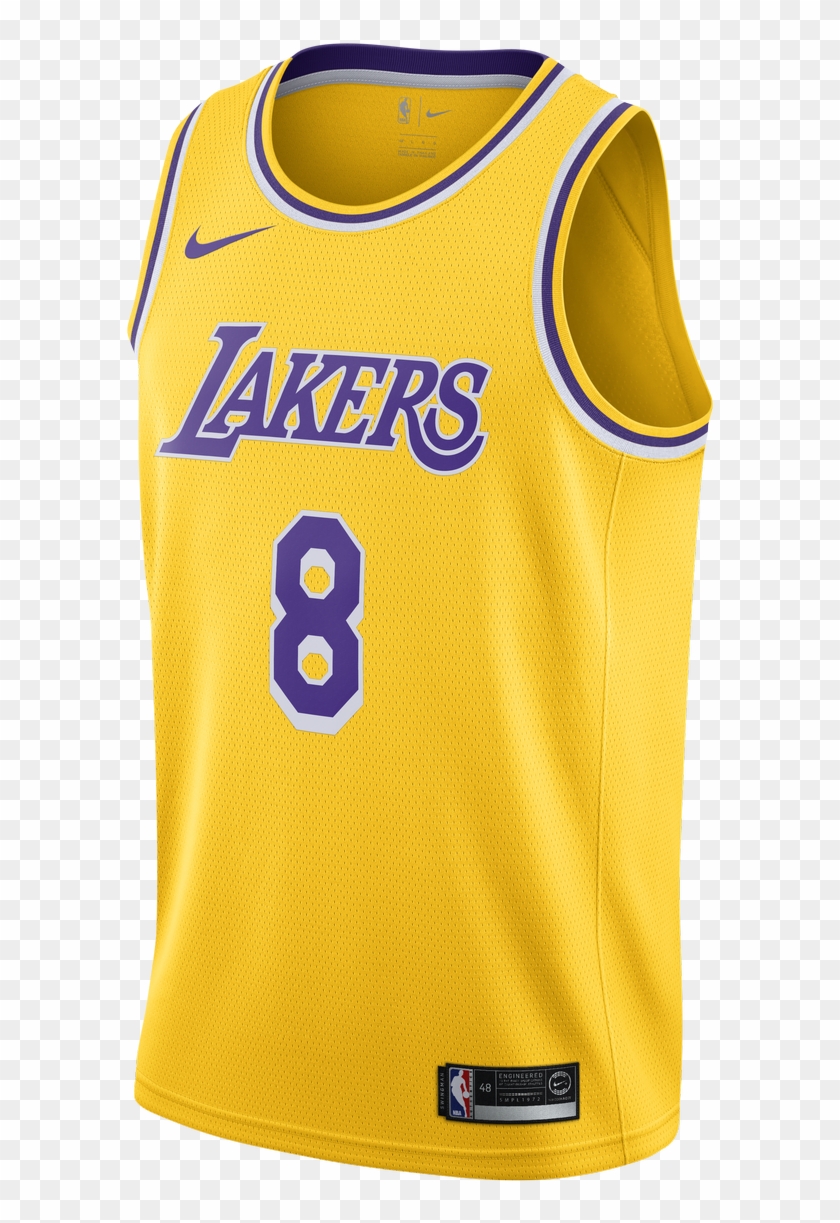 Celebrate 'kobe Bryant Day' With A New Black Mamba - Lakers Jersey Clipart