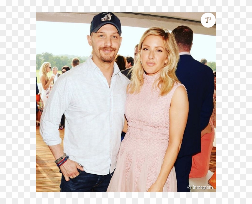 Ellie Goulding Avec Tom Hardy Le 28 Mai 2016 Lors De - Ellie Goulding And Harry Clipart