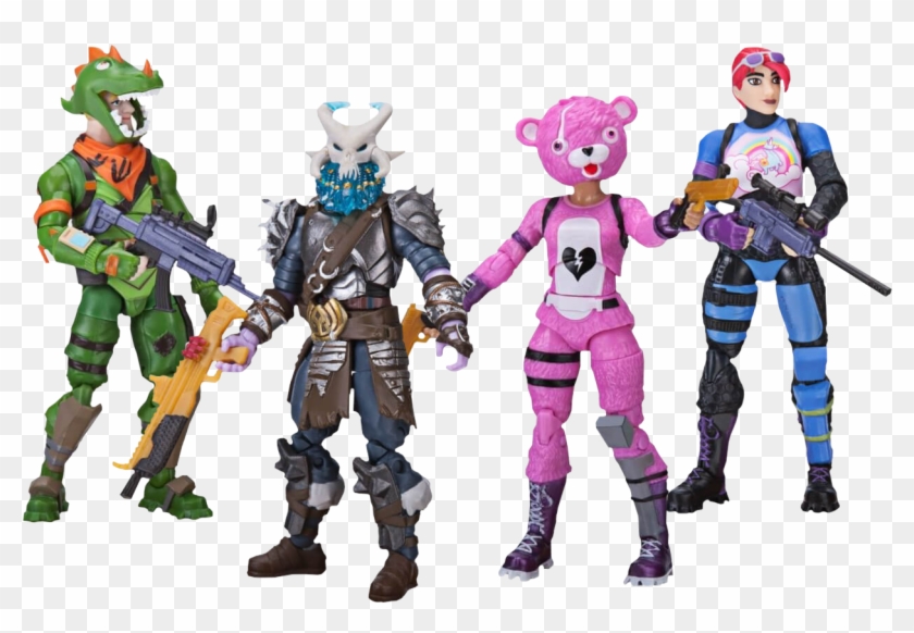 Fortnite Squad Mode 4 Pack 4 Loot Chest Fortnite Fortnite - Fortnite Figure Clipart