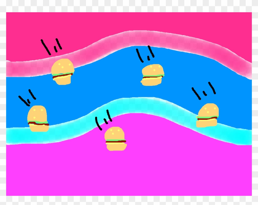 Background Scene - Burger Universe Clipart #5376929