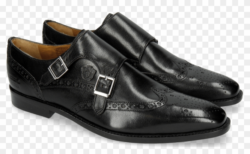 Monks Martin 2 Venice Black Ls Black - Melvin & Hamilton Clipart