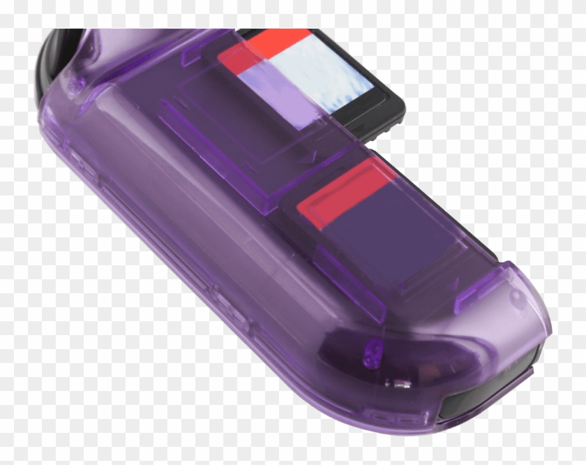 The Case Comes In Atomic Purple And Will Also Add A - Game Boy Clipart