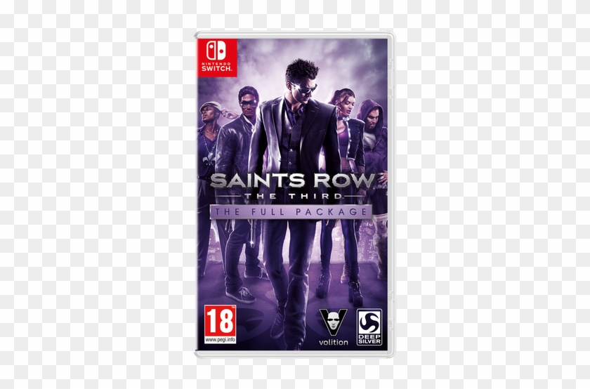 Saints Row The Third The Full Package Gives You Control - Saints Row Nintendo Switch Clipart
