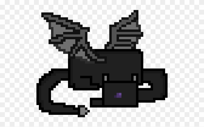 Enderdragon - Pixel Art Minecraft Ender Dragon Clipart