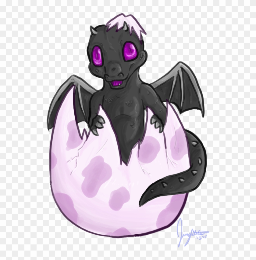 Baby Ender Dragon Cartoon Clipart Pikpng