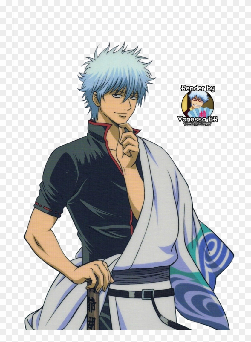 Sakata Gintoki Png - Sakata Gintoki Official Art Clipart
