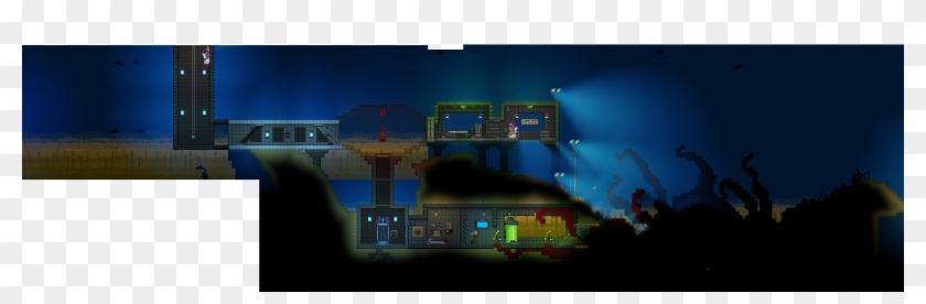 Starbound - 2d Deep Sea Game Clipart #5378191