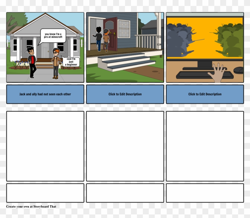 Odyssey Of Dog Storyboard Clipart #5378219