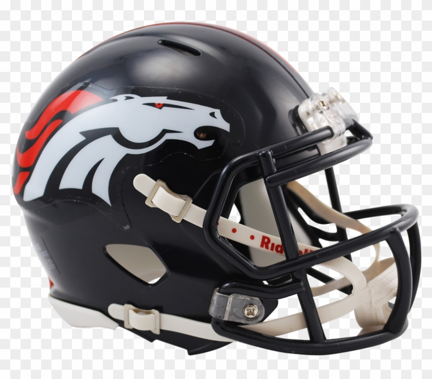 Steelers Helmet Png - Mini Helmet Denver Broncos Clipart #5378543