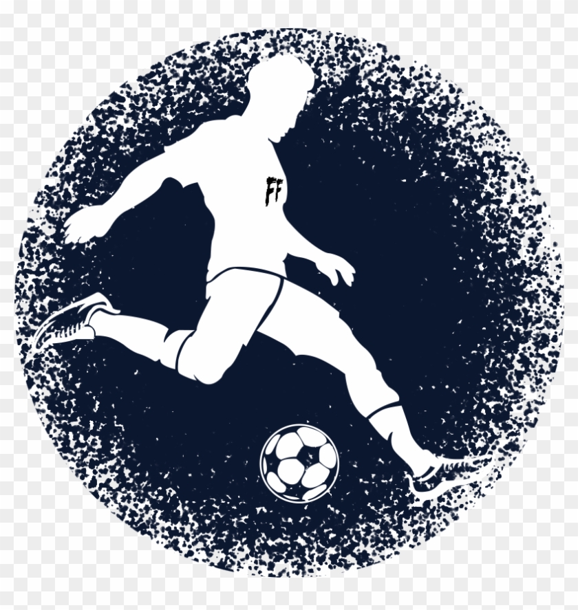By The Football Fanatics - Kick Up A Soccer Ball Clipart