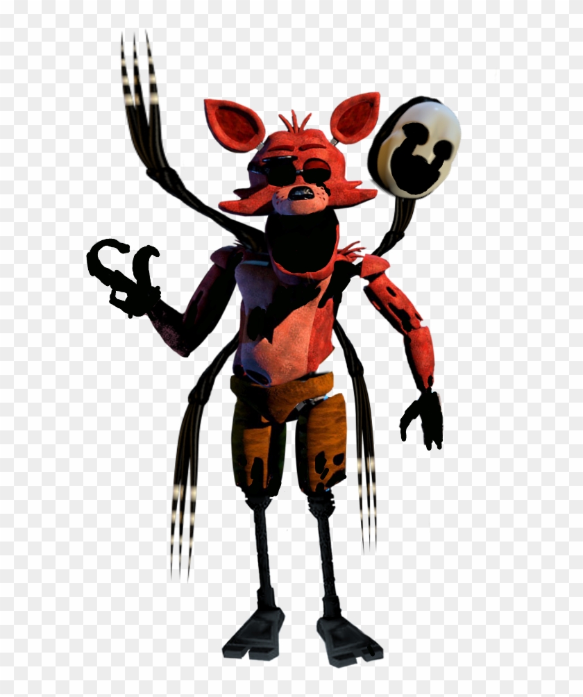 Transparent Fnaf Ender - Five Nights At Freddy's Foxy Png Clipart