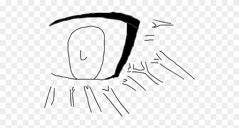Byakugan Sketch Clipart 5379538 Pikpng