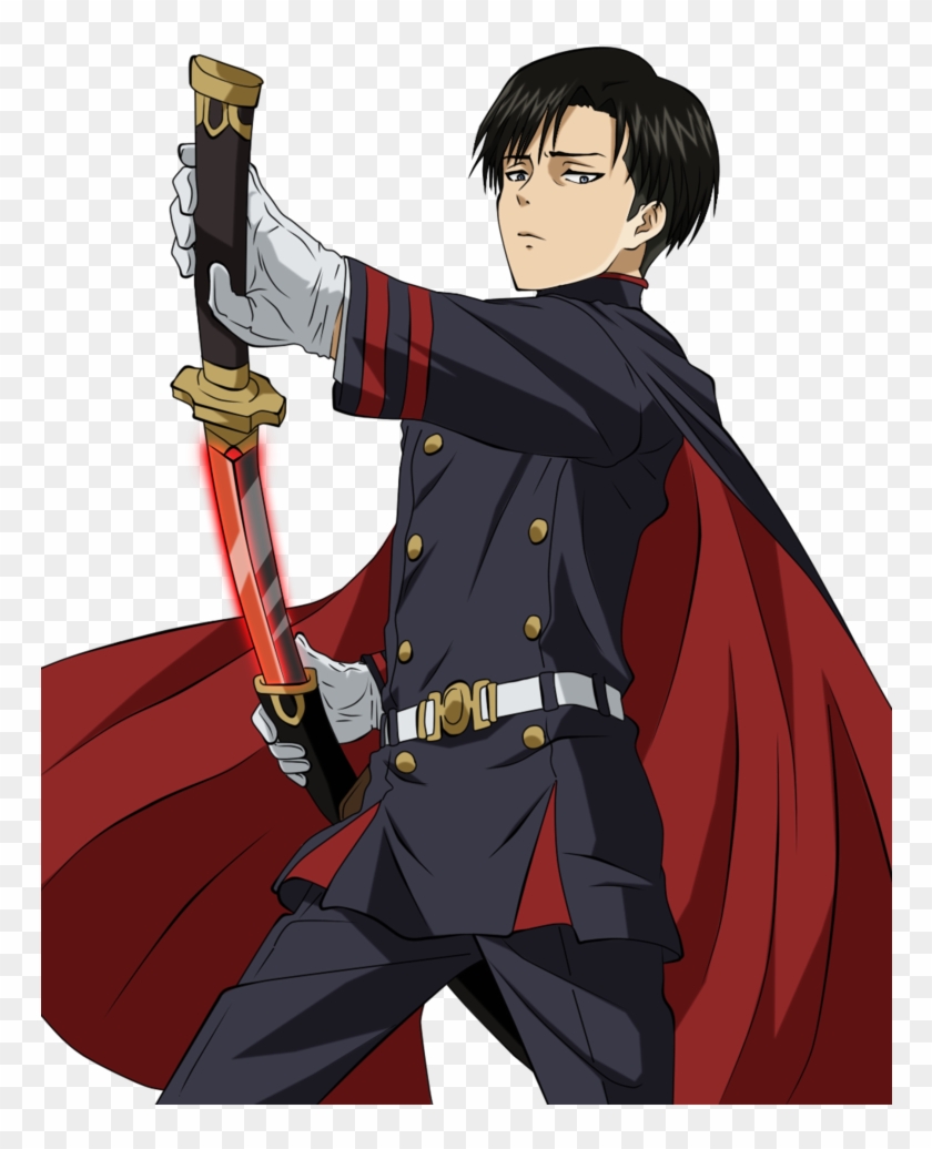 Owari No Seraph, Levi Ackerman, Shingeki No Kyojin, - Levi Ackerman Owari No Seraph Clipart #5379563
