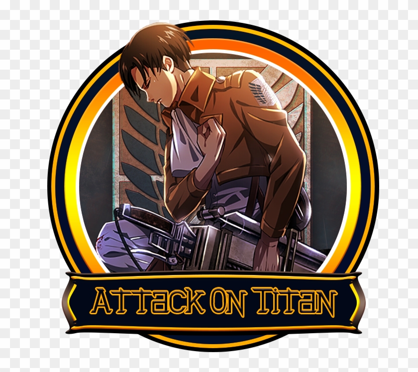 Logo Levi Ackerman - Attack On Titan Salute Levi Clipart #5380093