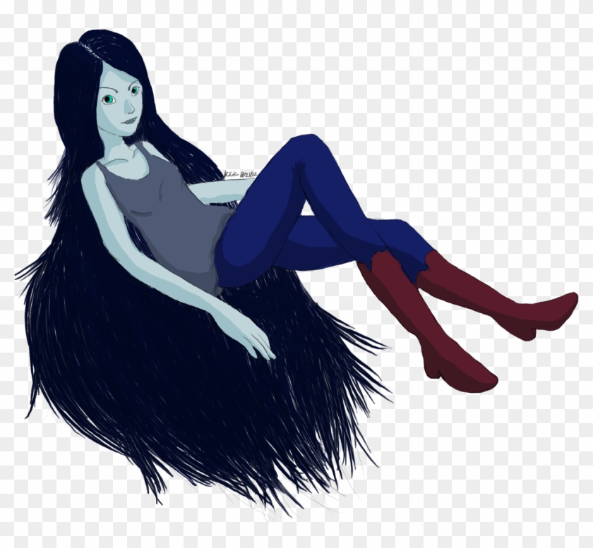 Marceline The Vampire Queen - Illustration Clipart