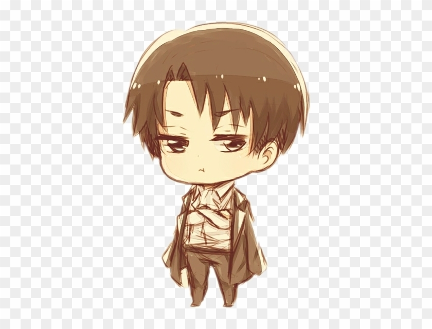 #levi Ackerman #attackontitan #naklejka #chibi #cute - Levi Anime Clipart