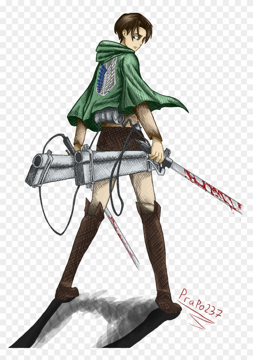 Levi Ackerman - Levi Attack On Titan Book Clipart #5380688
