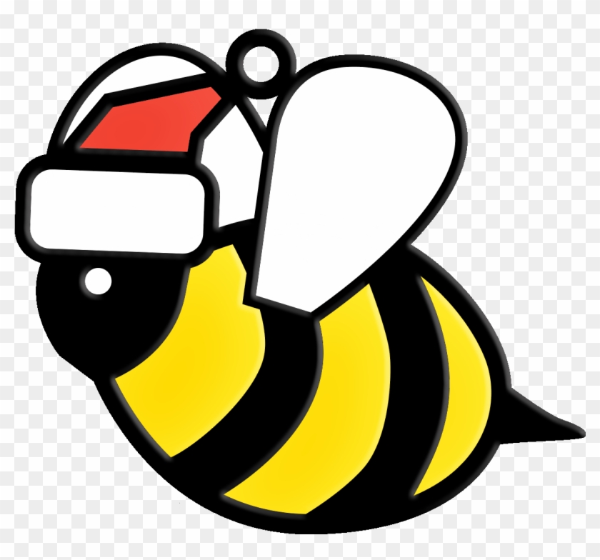 Beeyonce Enamal Ornament $24 - Christmas Bee Png Clipart #5380968